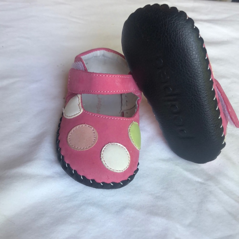 🍀 5/$25 Pediped NWOT girls 12-18mo shoes